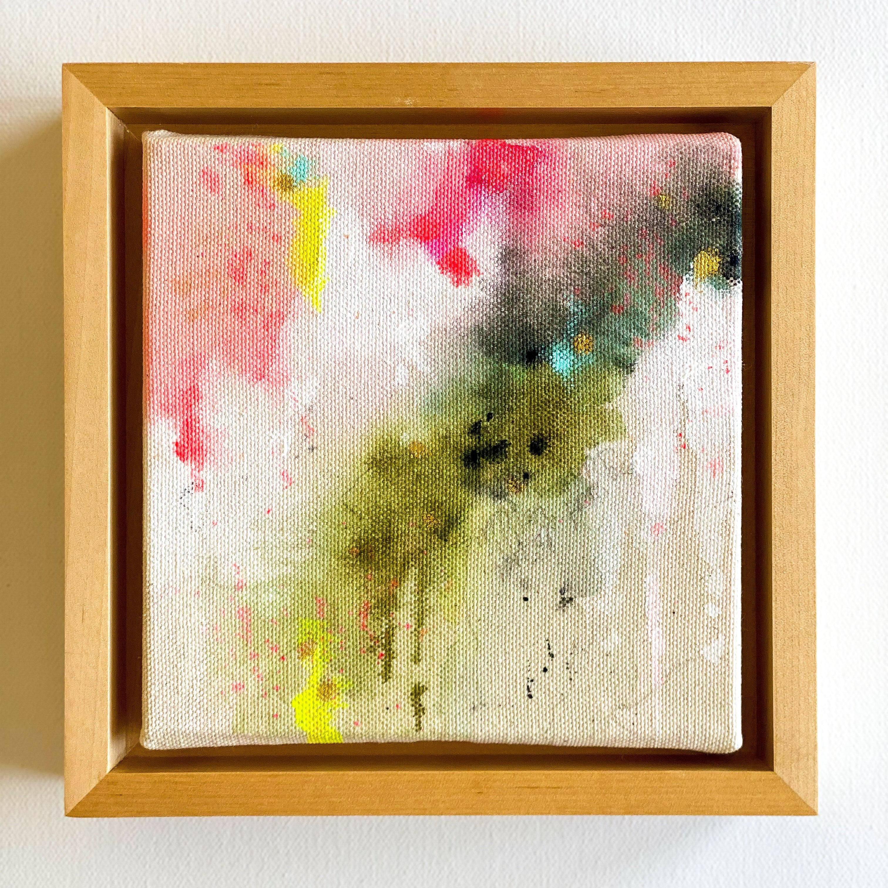 "Through The Trees" | Original Painting | 7.5x7.5