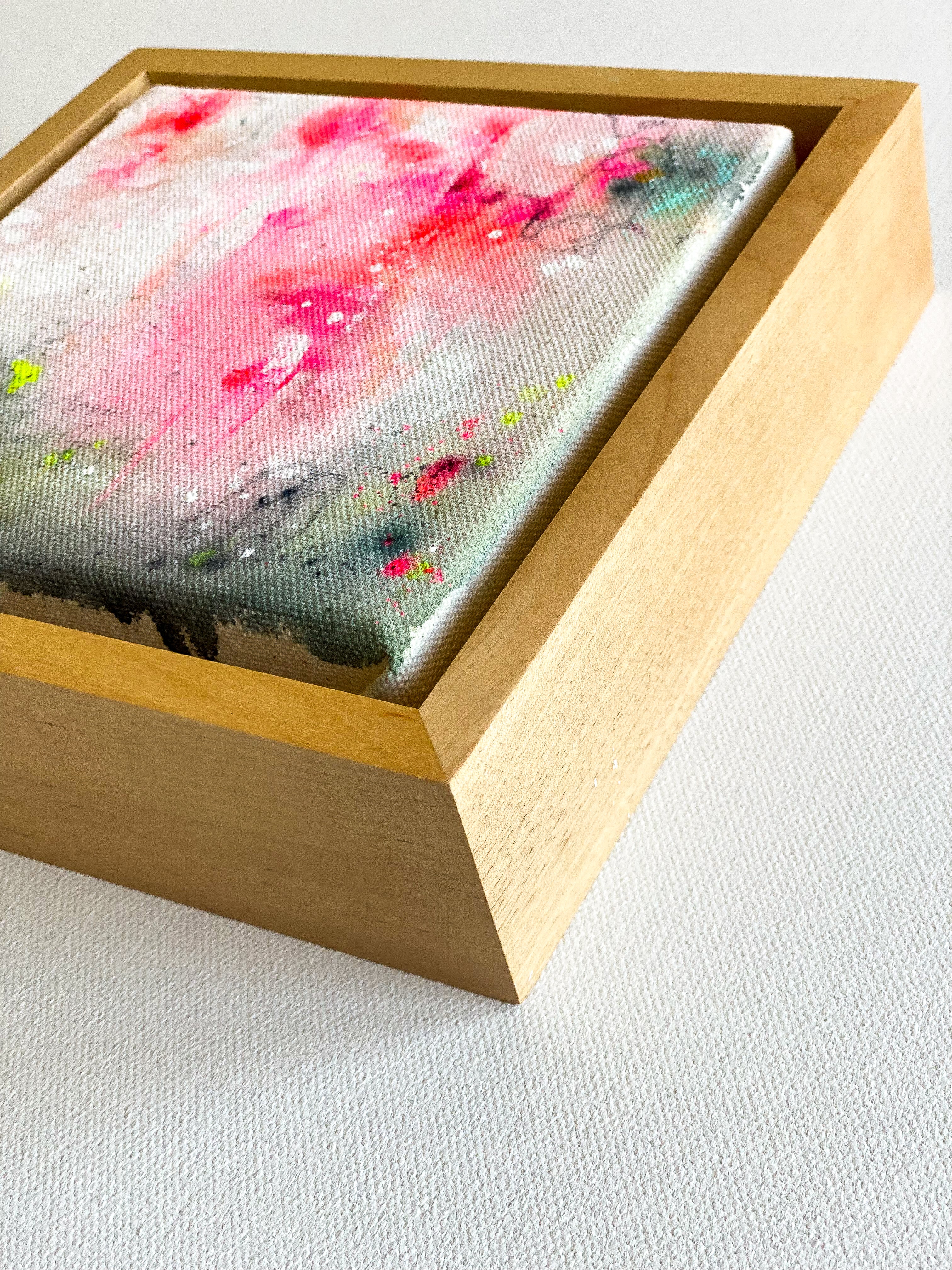 "Love Expands" | Original Painting | 7.5x7.5