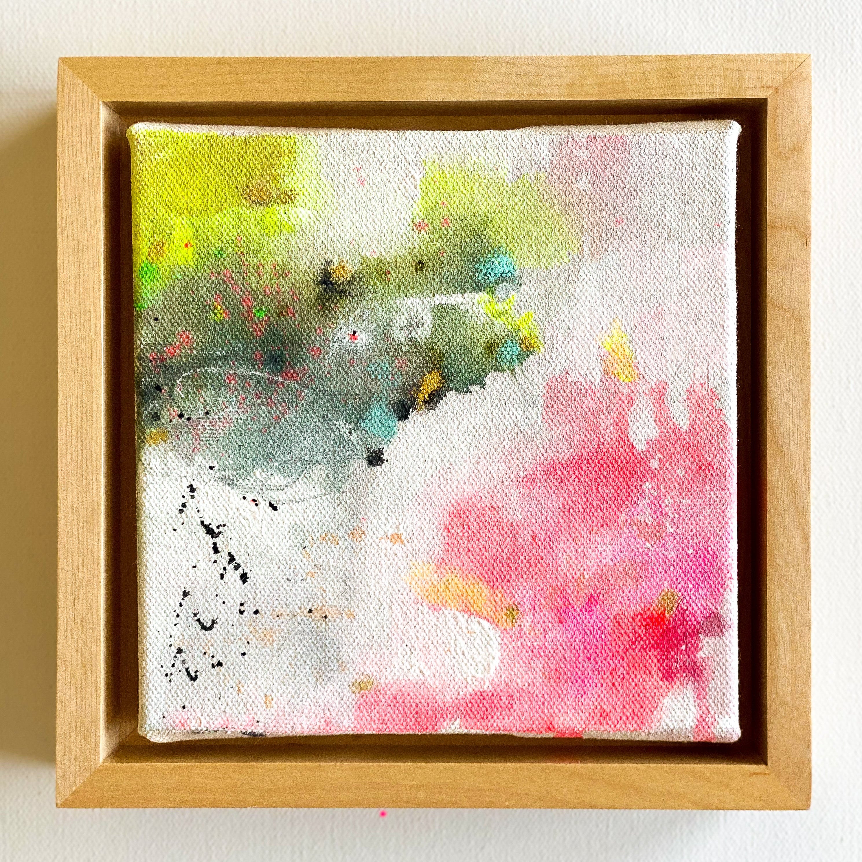 "Yellow" | Original Painting | 7.5x7.5