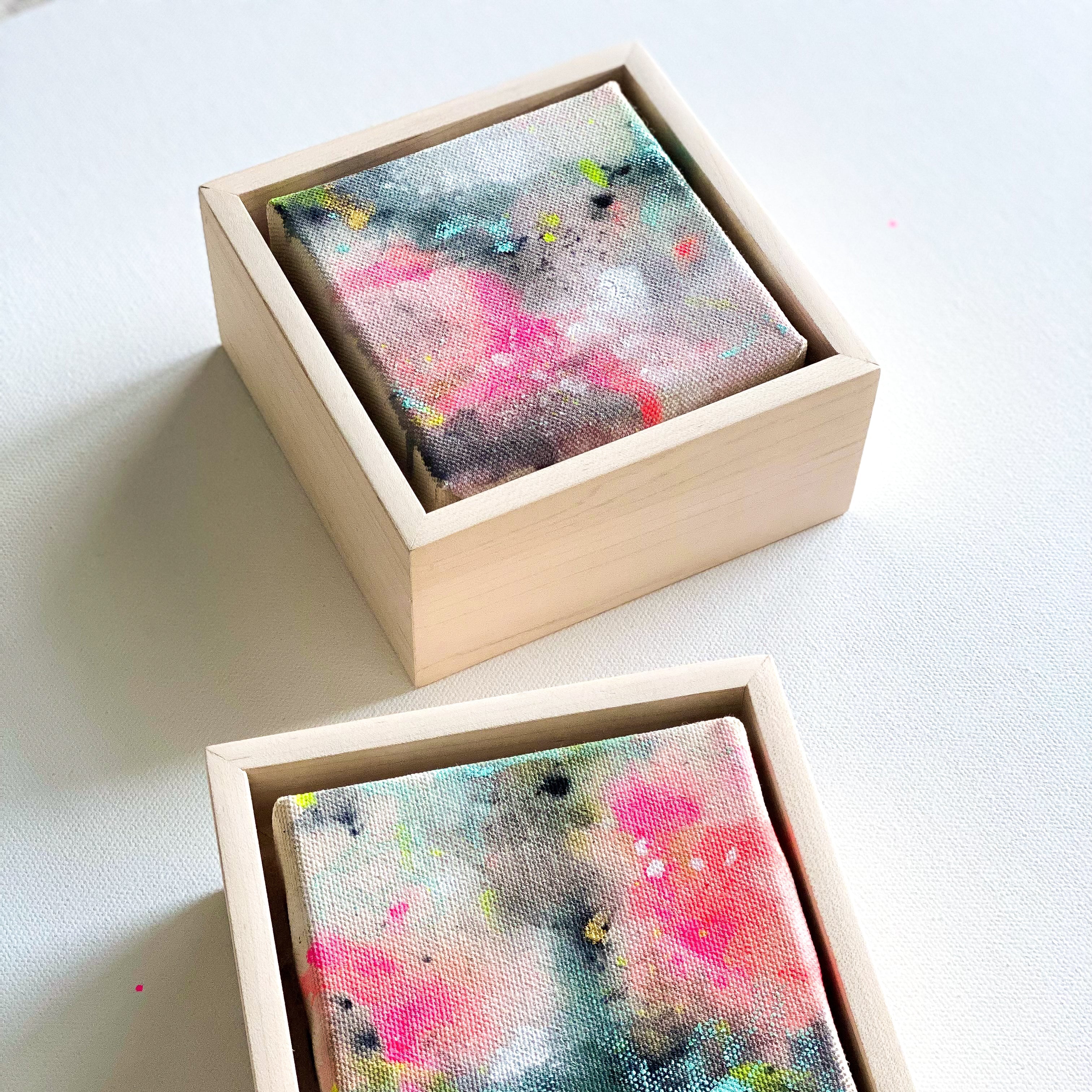 "Roller Skates" | Original Painting | 5x5