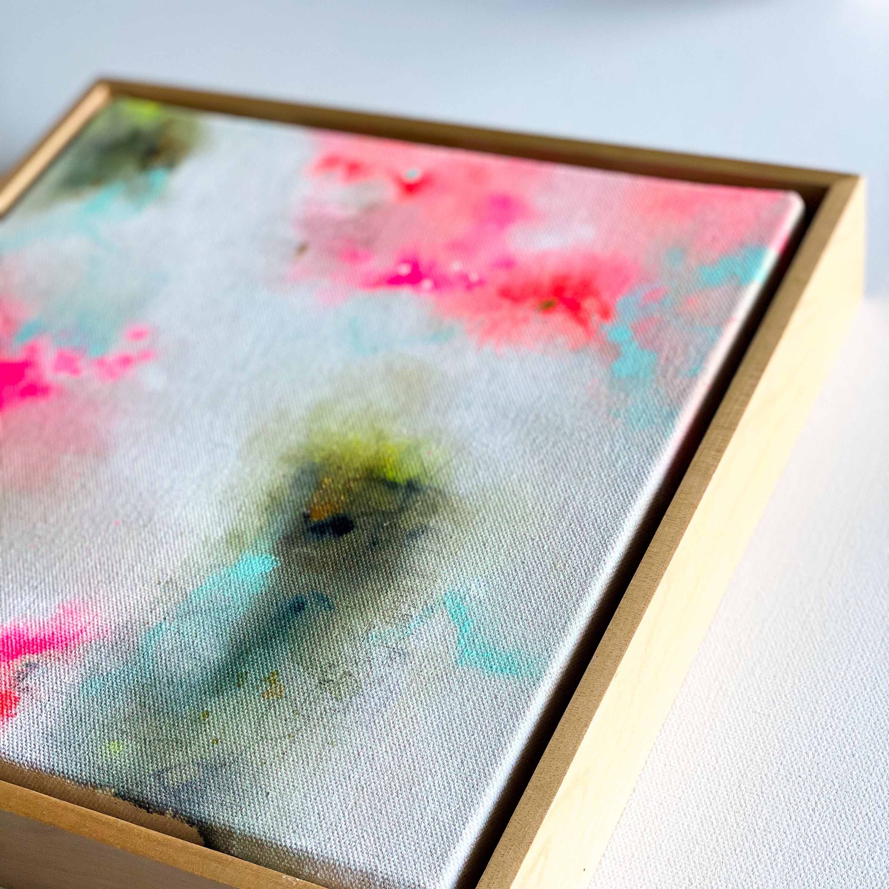 "Receiving the Sun No. 2" | Original Painting | 11x11