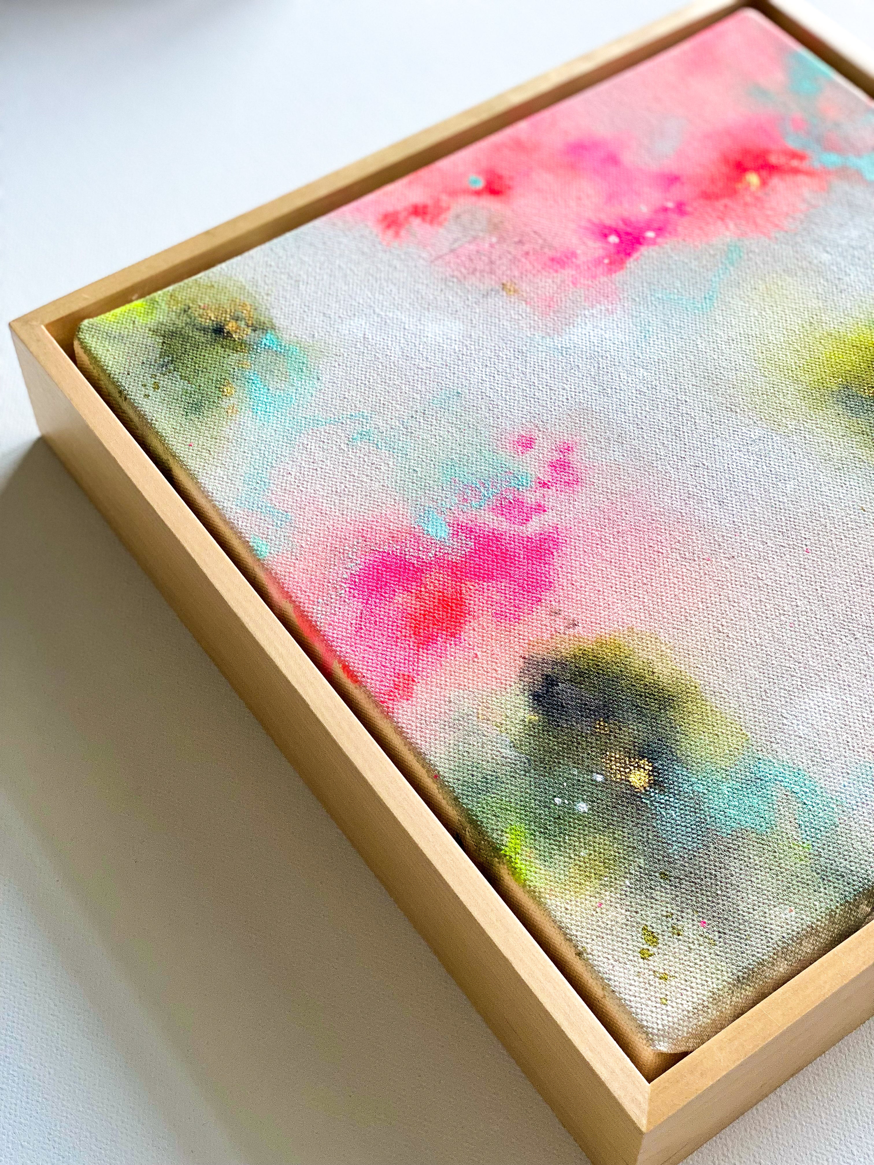 "Receiving the Sun No. 2" | Original Painting | 11x11