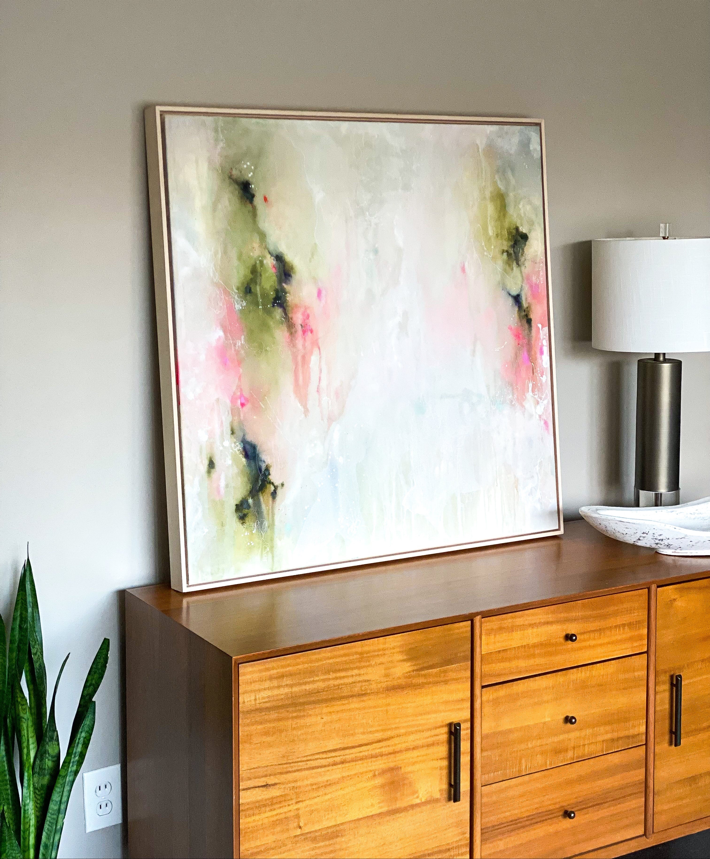 "Somewhere Between Primal and Elegance" | Original Painting | 36x36