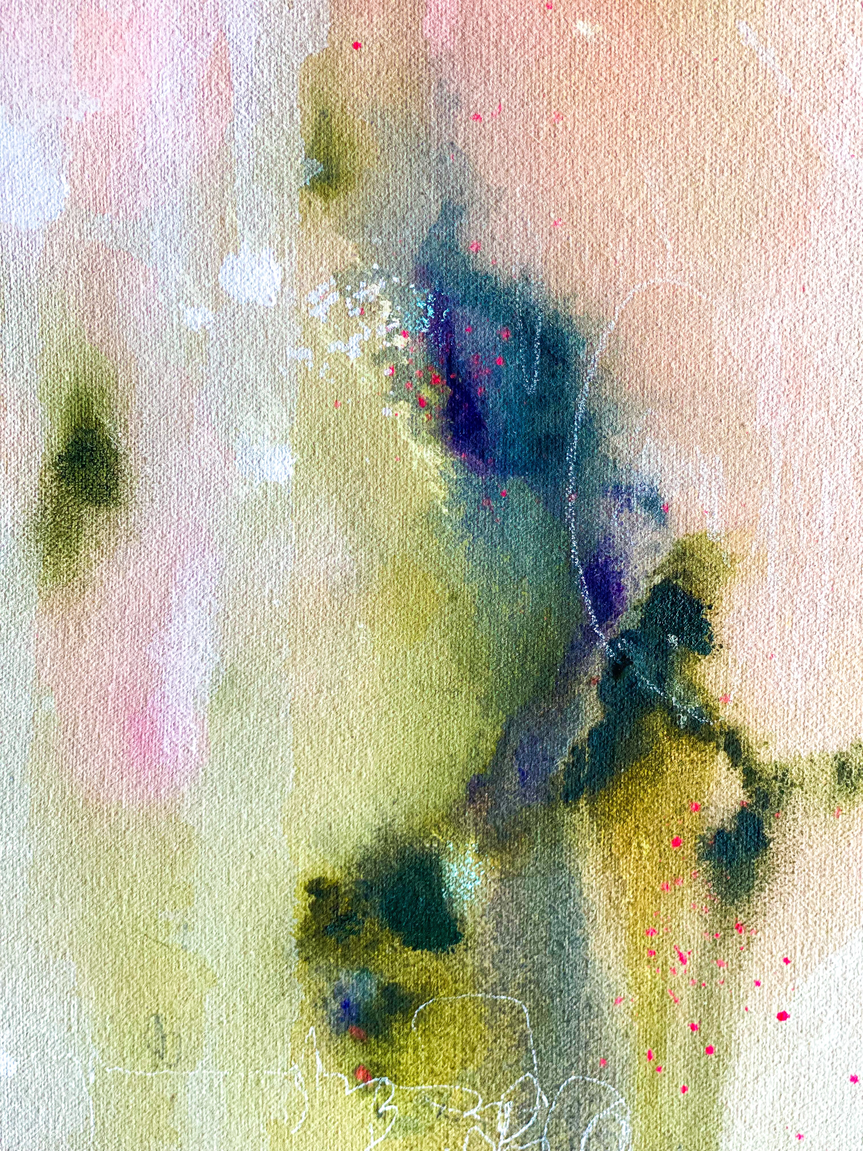 "Somewhere Between Primal and Elegance" | Original Painting | 36x36