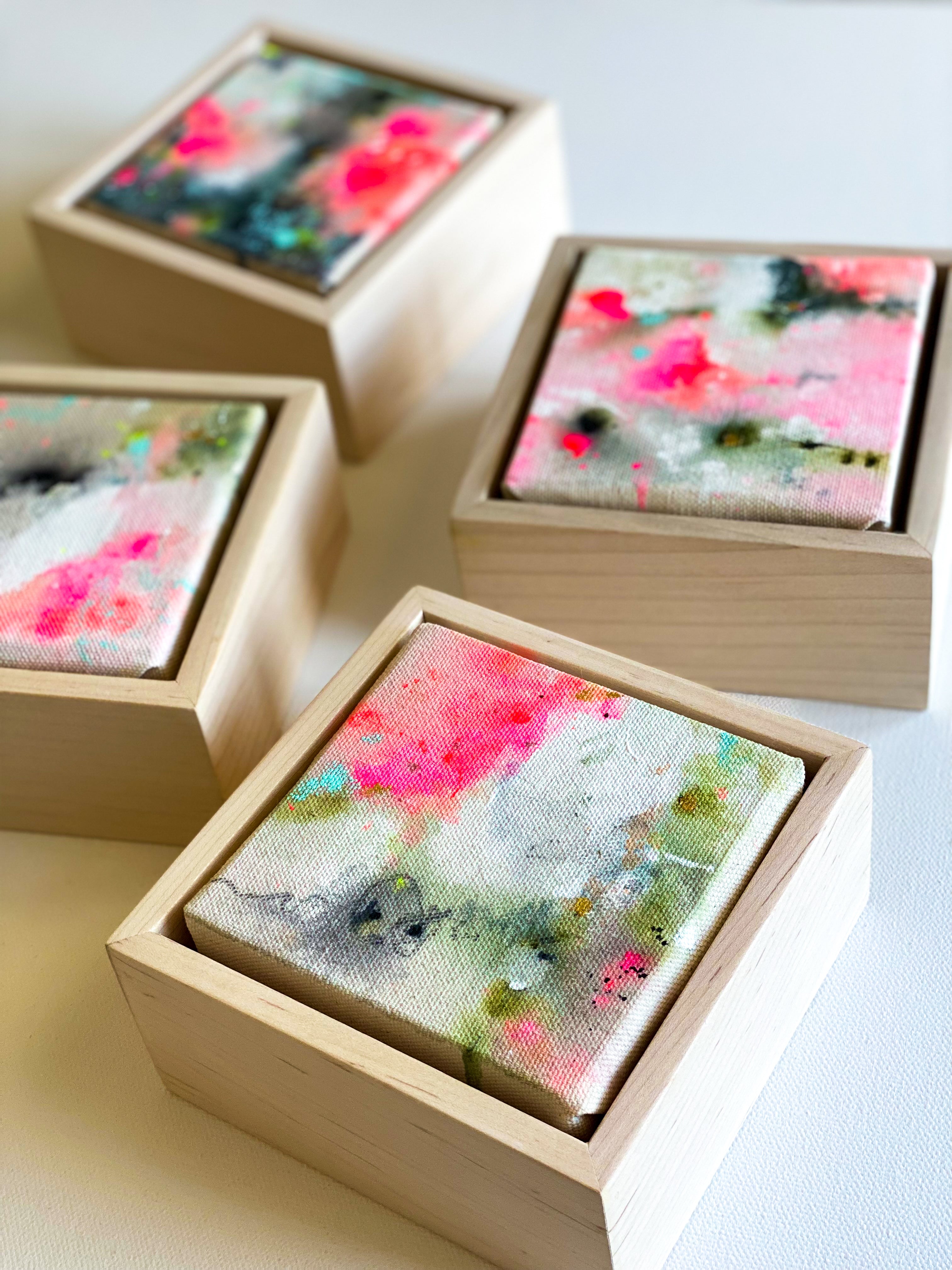 "Bright Lights" | Original Painting | 5x5