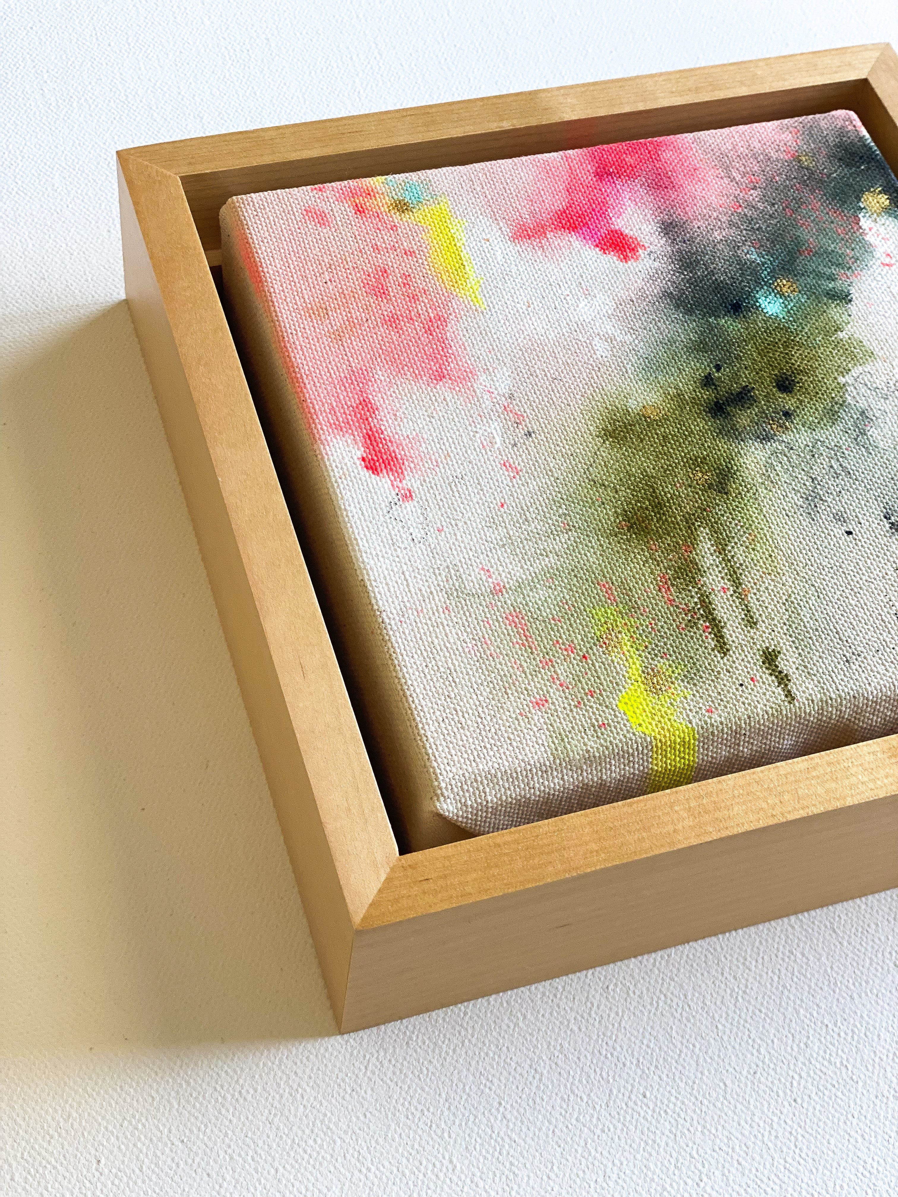 "Through The Trees" | Original Painting | 7.5x7.5