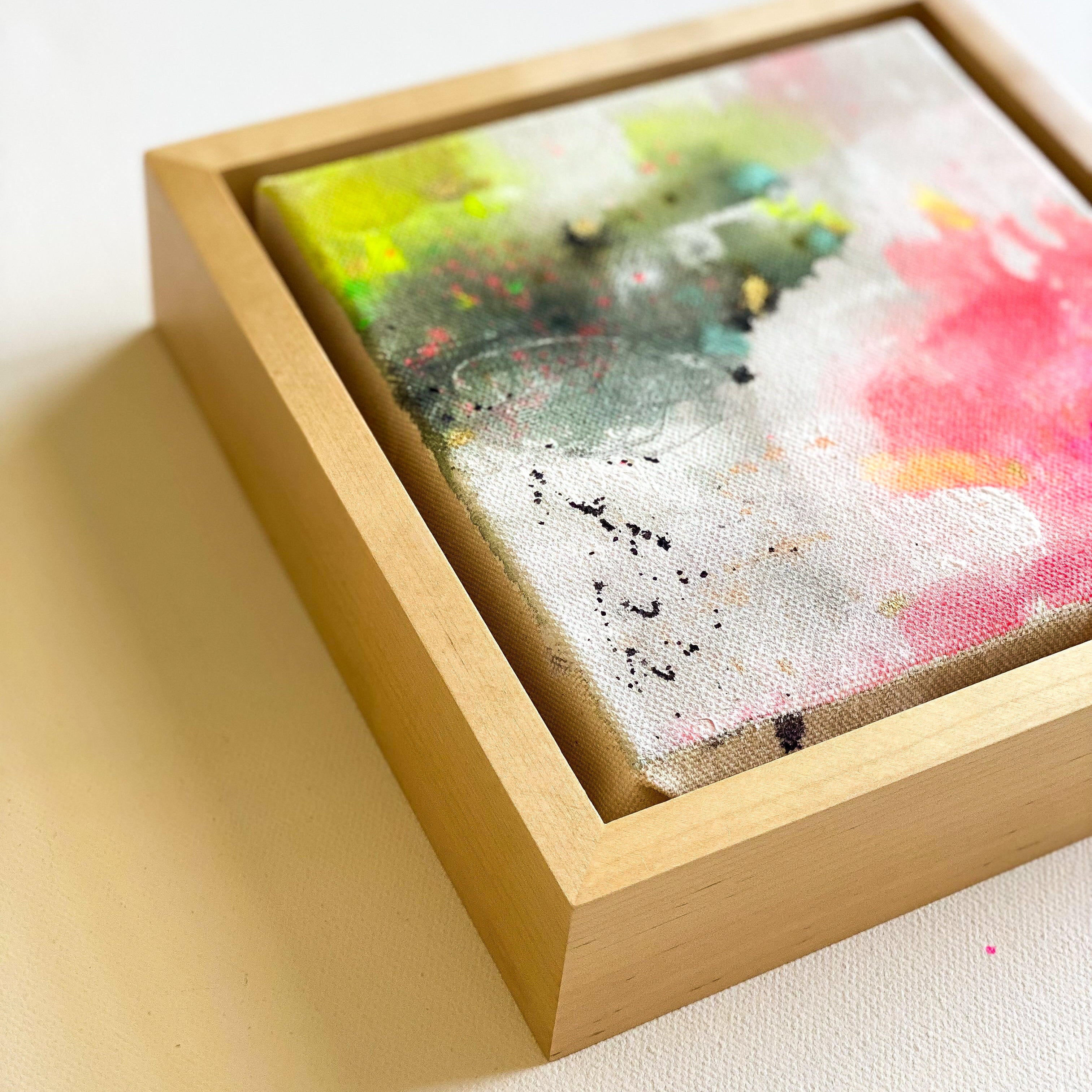 "Yellow" | Original Painting | 7.5x7.5