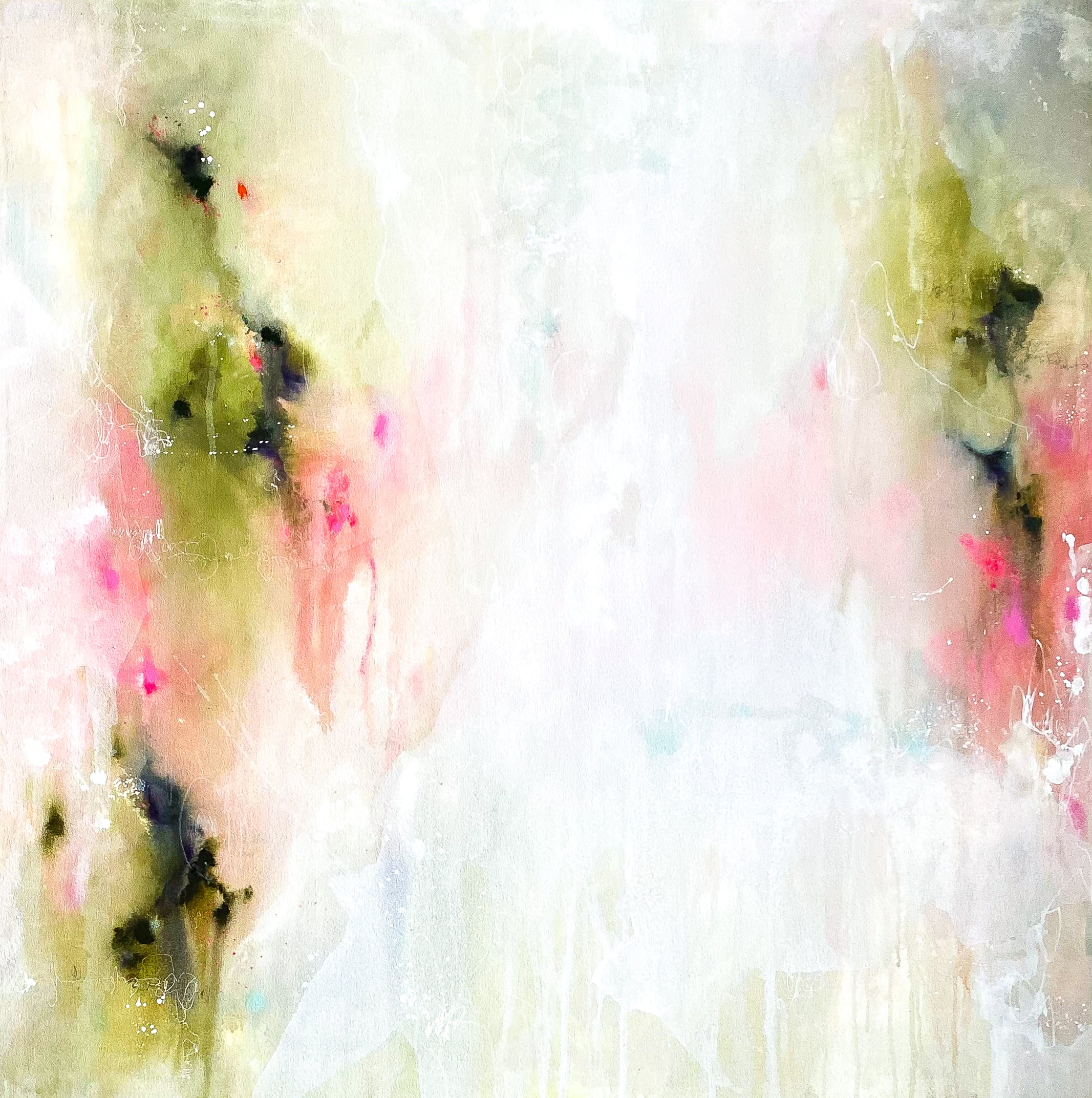 "Somewhere Between Primal and Elegance" | Original Painting | 36x36