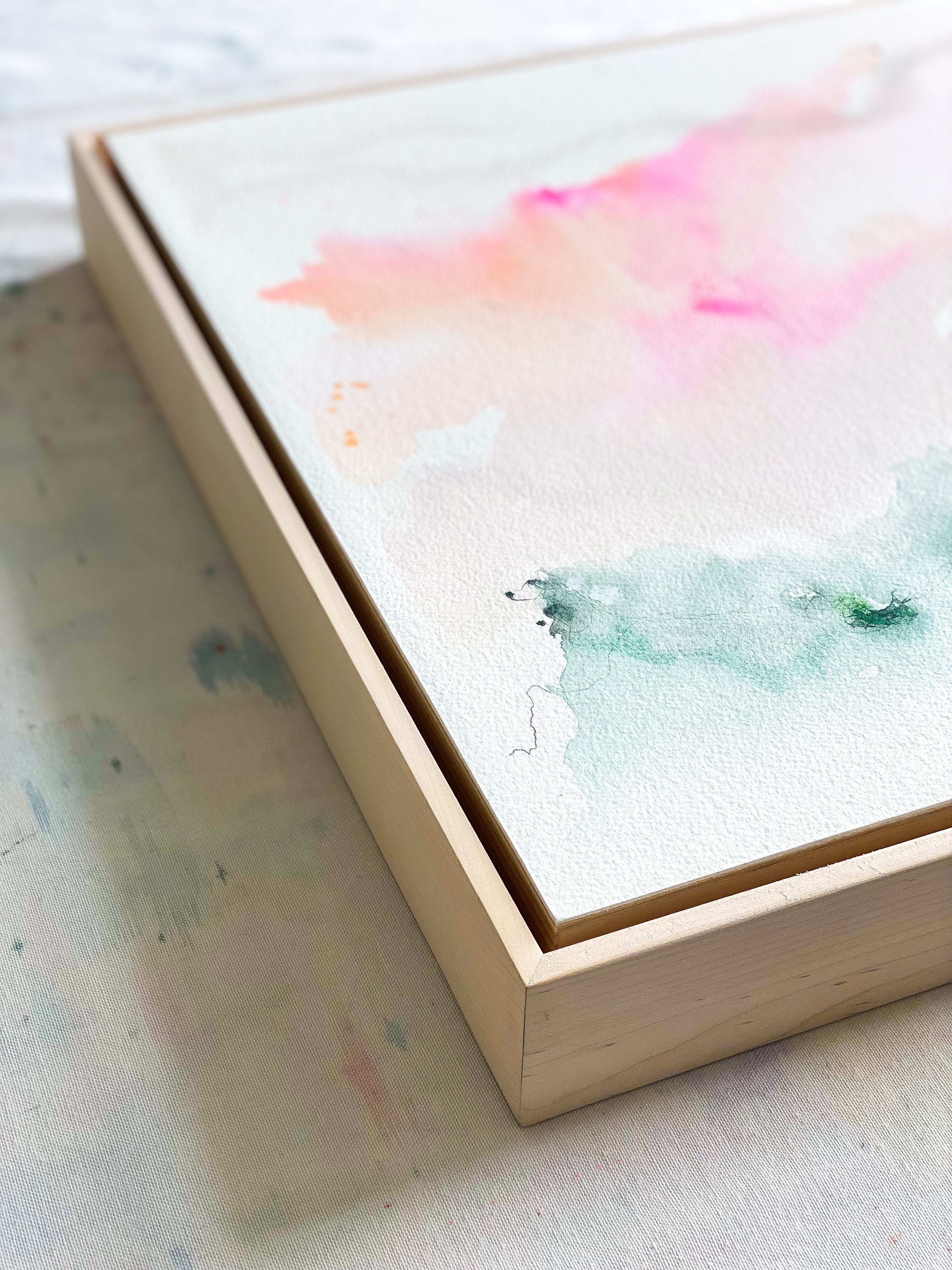 Stillness No. 2 - 18"x18" Framed