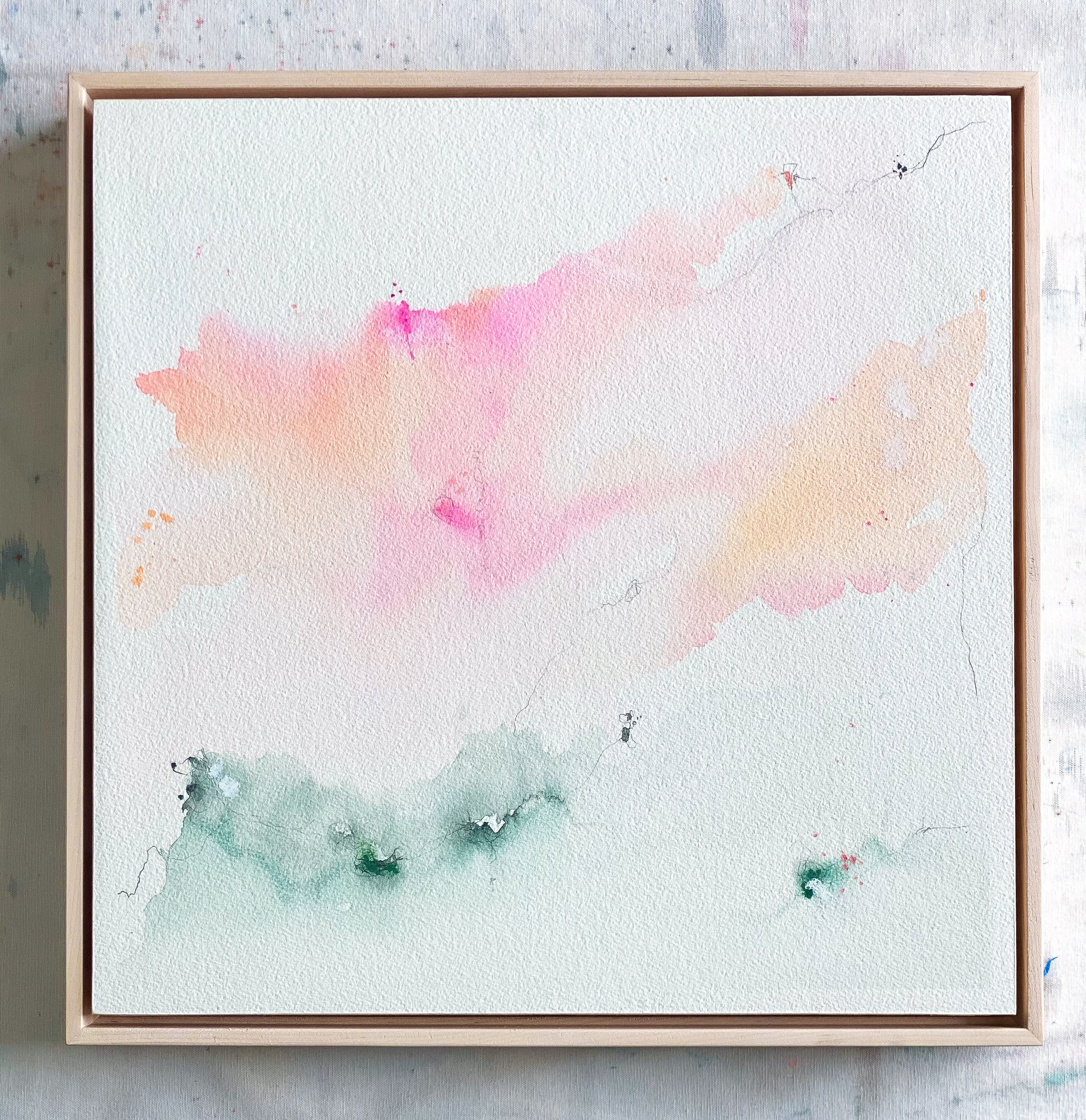 Stillness No. 2 - 18"x18" Framed
