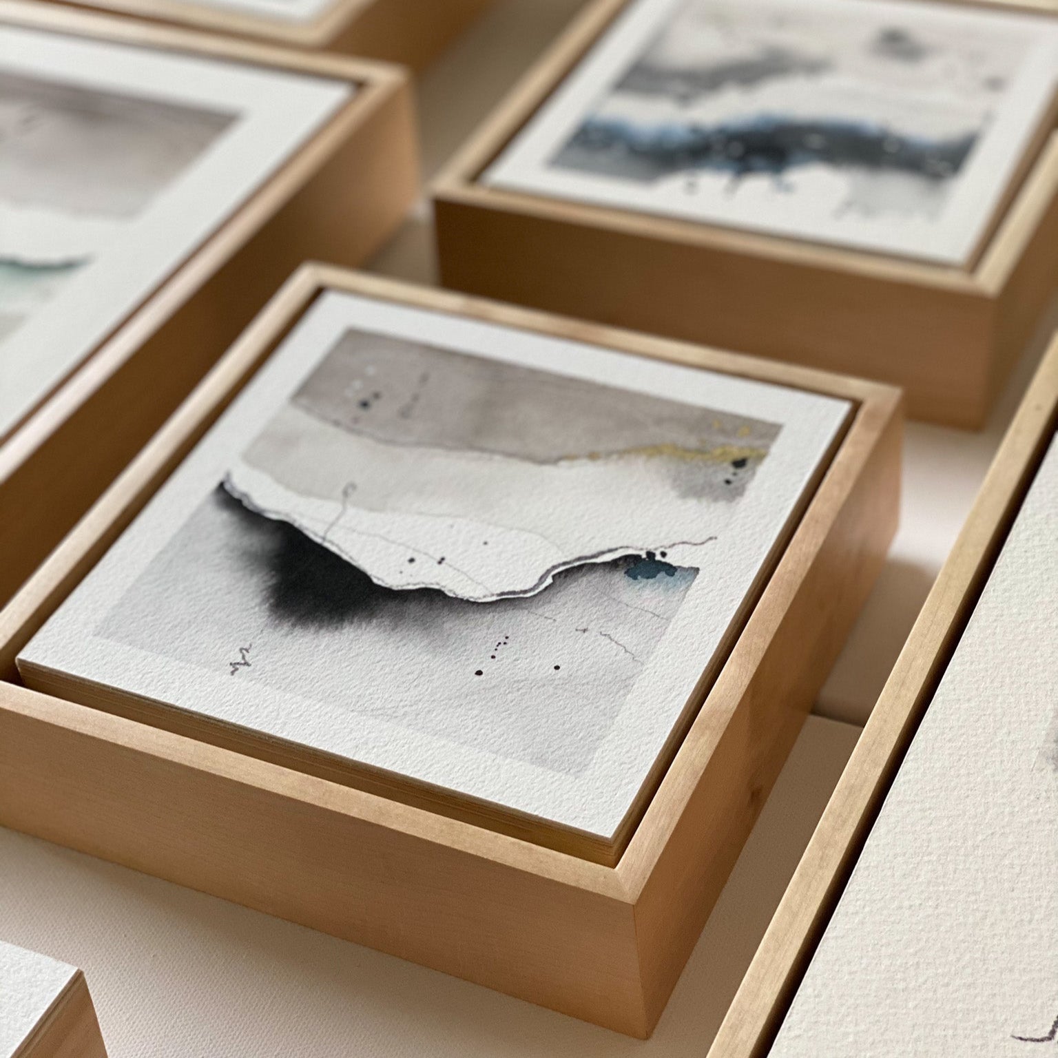 Digital Download: Watercolor Paper on Wood Panel