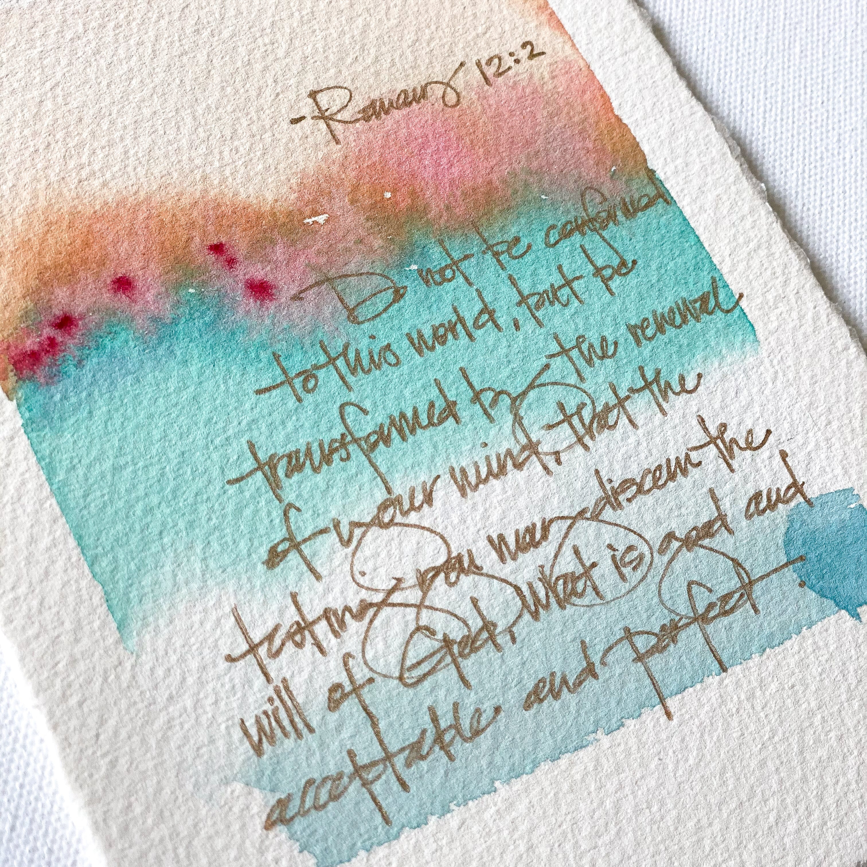 Custom Scripture Painting