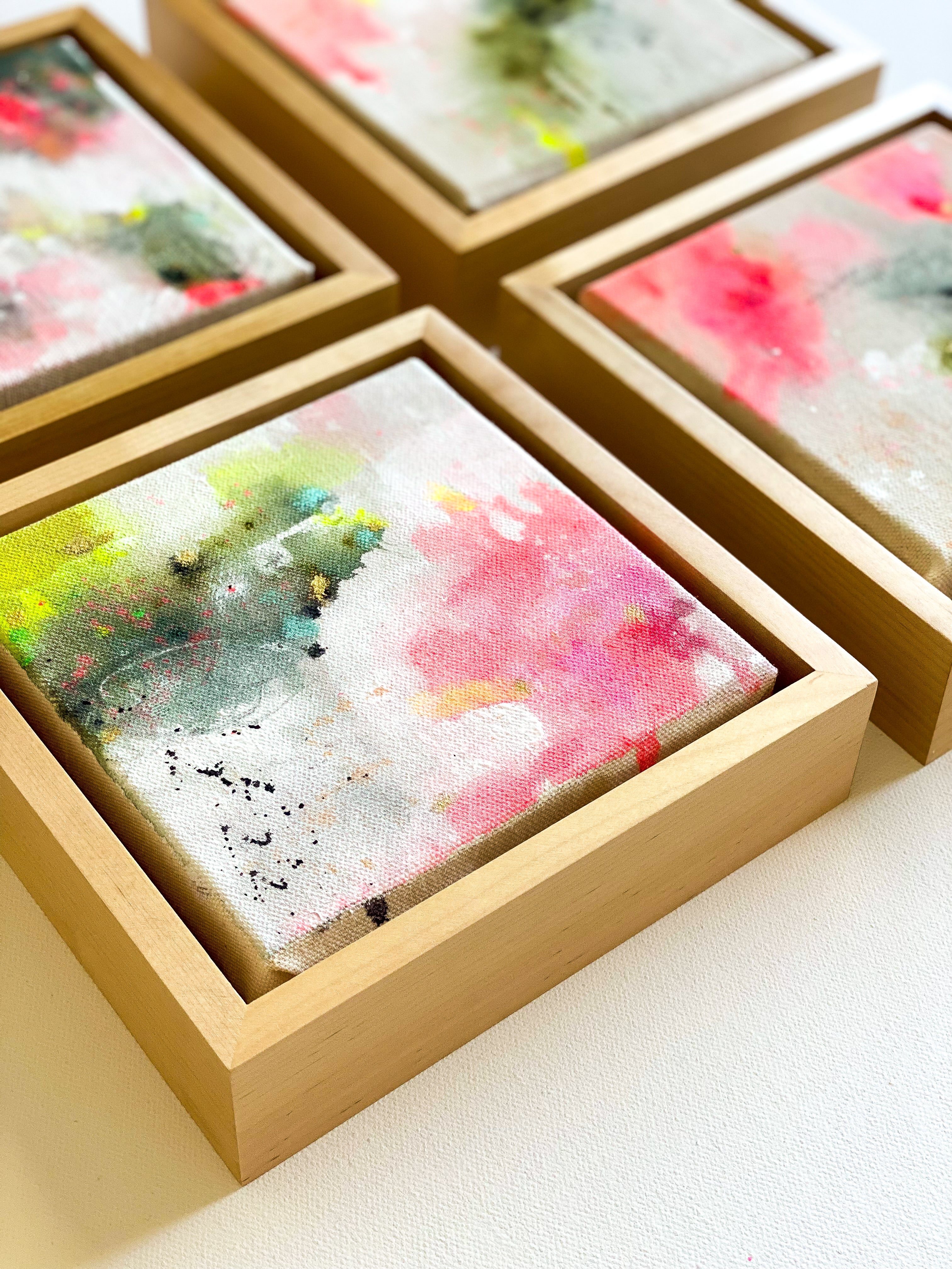 "Yellow" | Original Painting | 7.5x7.5