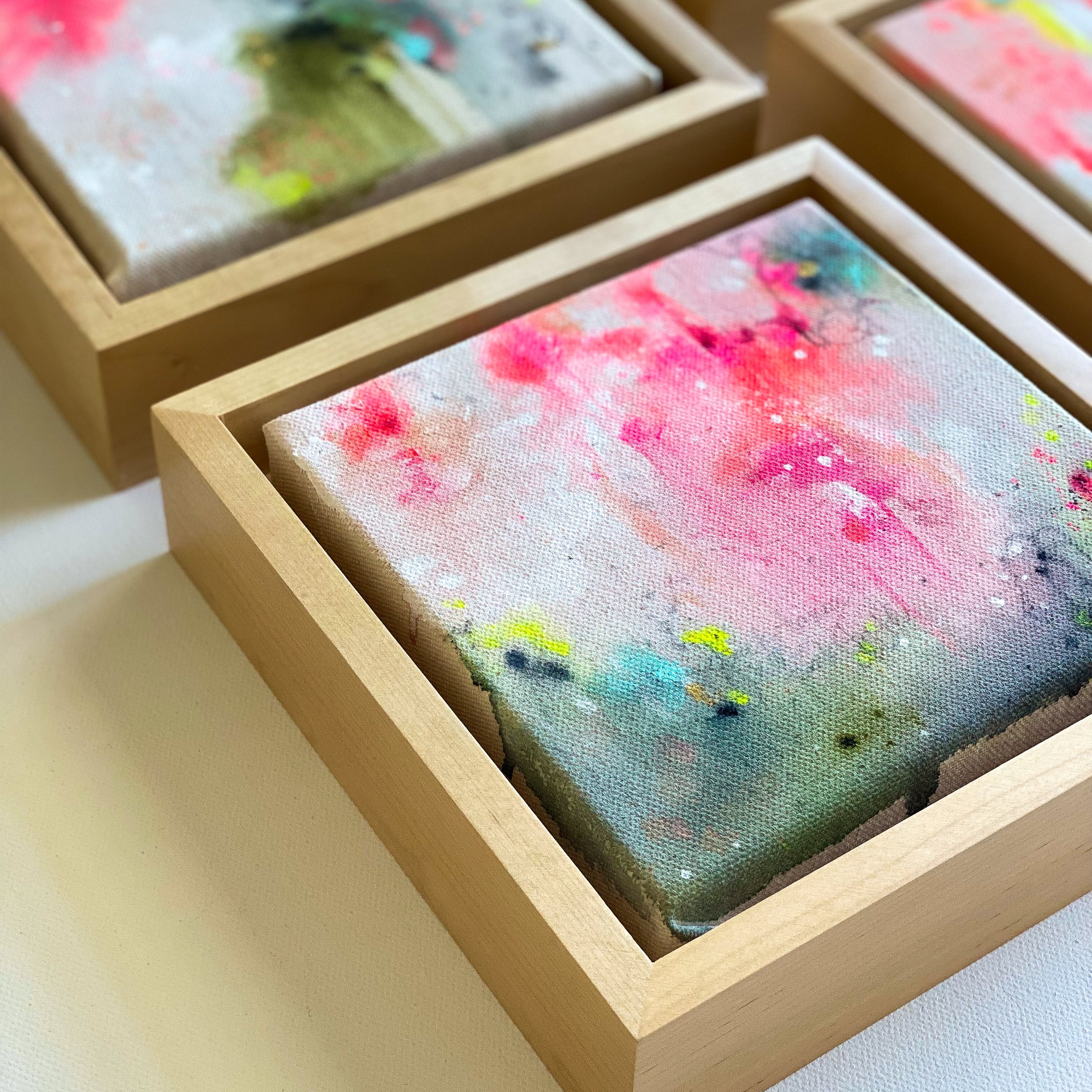 "Love Expands" | Original Painting | 7.5x7.5