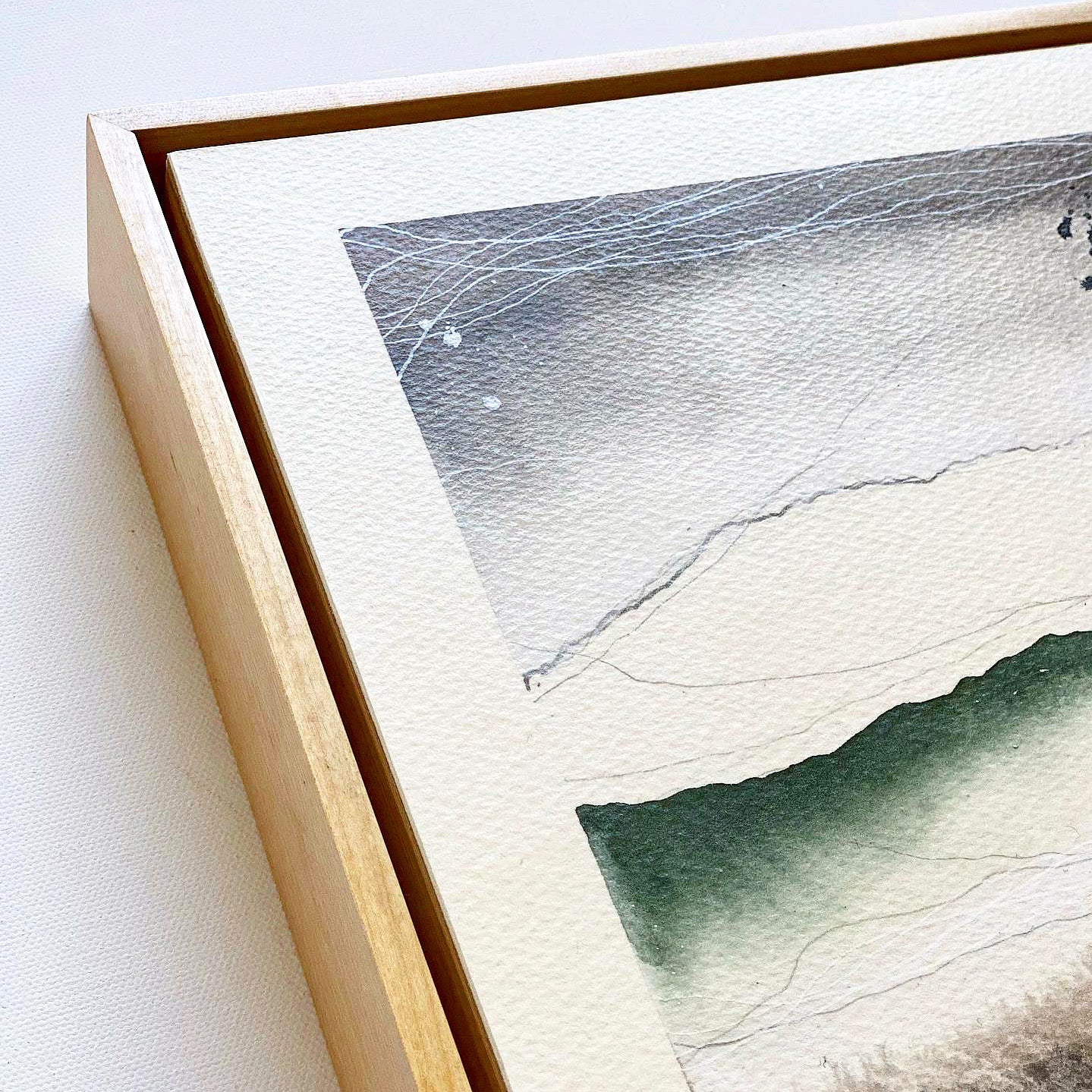 Digital Download: Watercolor Paper on Wood Panel